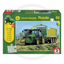 John Deere  8345R  avec  ensileuse 