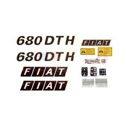 Kit autocolant Fiat 680 DTH