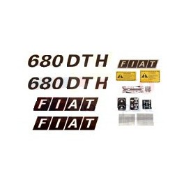 Kit autocolant Fiat 680 DTH