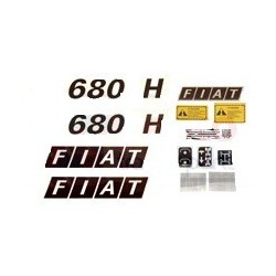 Kit autocolant Fiat 680 H