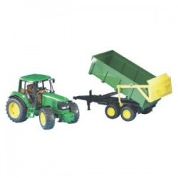 John deere 6920 avec remorque