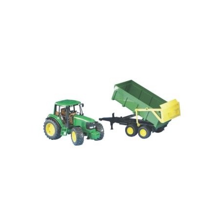 John deere 6920 avec remorque