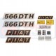 Kit autocolant Fiat 566 DTH