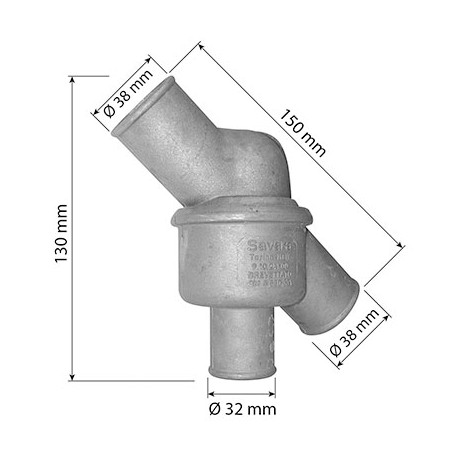 Thermostat tracteur SOMECA