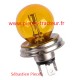 Ampoule jaune pour tracteur lampe jaune 