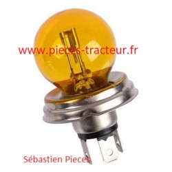 Ampoule jaune pour tracteur lampe jaune 