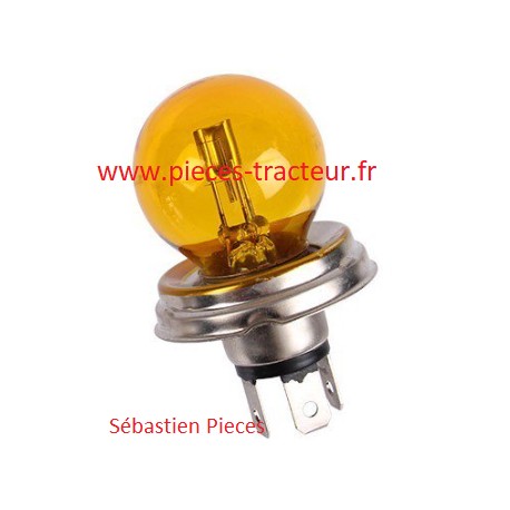 Ampoule jaune pour tracteur lampe jaune 