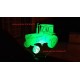 Lamp LED 3D tracteur Style John deere