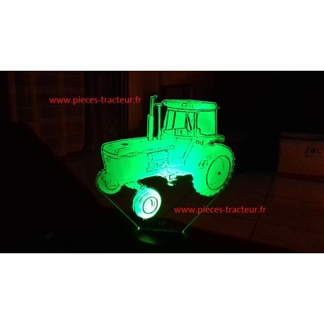 Lamp LED 3D tracteur Style John deere