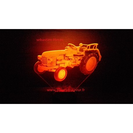 Lamp LED 3D tracteur Style Renault