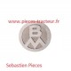 Logo emblem pour tracteur Volvo BM