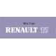 Autocollant tracteur renault TZ