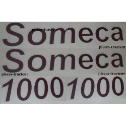 Kit autocolant fiat soméca