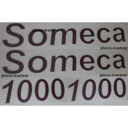 Kit autocolant fiat soméca