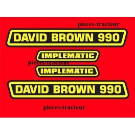 kit autocolant david brown