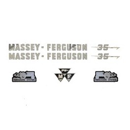 kit autocolant tracteur massey ferguson 35