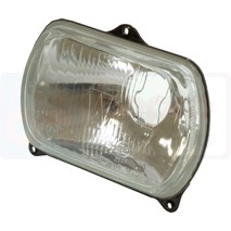 Phare Avant De Tracteur Fiat 12V - Compatible UTB 445, 530, 550, 640, Etc., Neuf